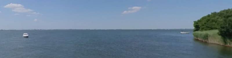 vissen op het ijmeer
