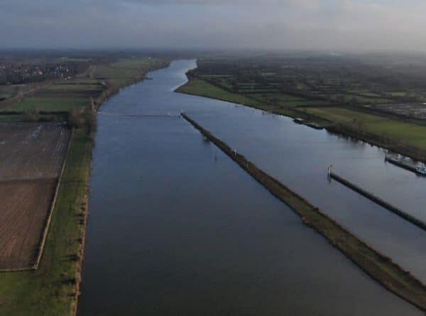 Vissen in de Maas