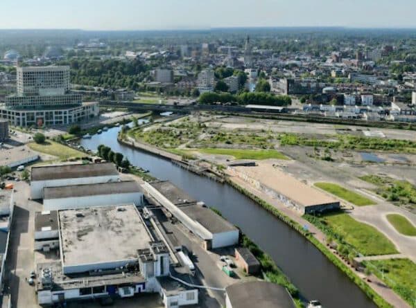 Vissen in rivier de Mark - Breda