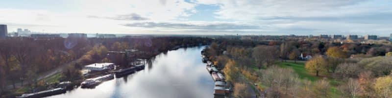 Vissen op de Amstel