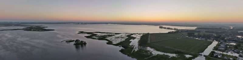 Vissen op het Sneekermeer